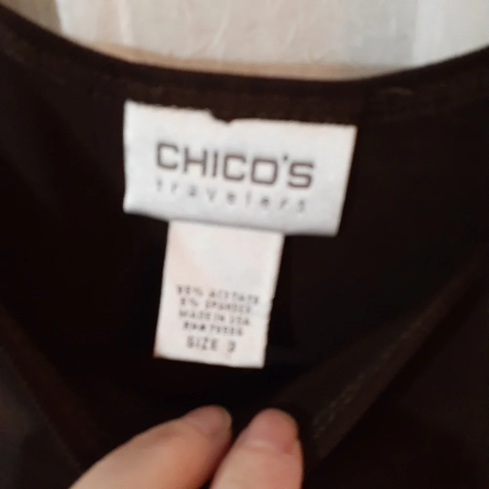Chico's Brown‎ Tank Top
